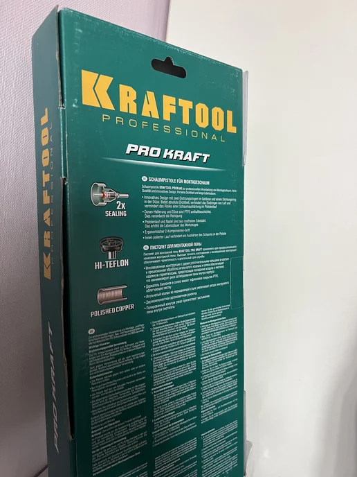 Kraftool Пистолет для монтажной пены KRAFTOOL PROKraft с тефлоновым п…, вариант, фото 2