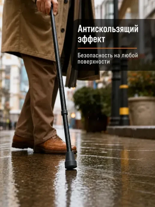 Наконечник 19 мм (насадка) для трости, костыля или ходунков, вариант, фото 5