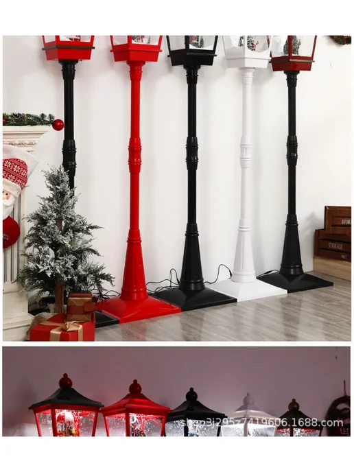 Новогодний фонарь декоративный со снегом，1.6m, вариант, фото 6