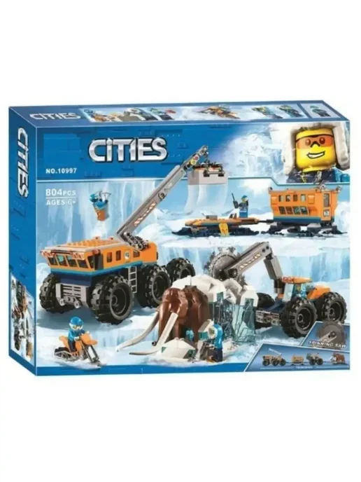LEGO Конструктор Арктическая база 804д 10997, вариант