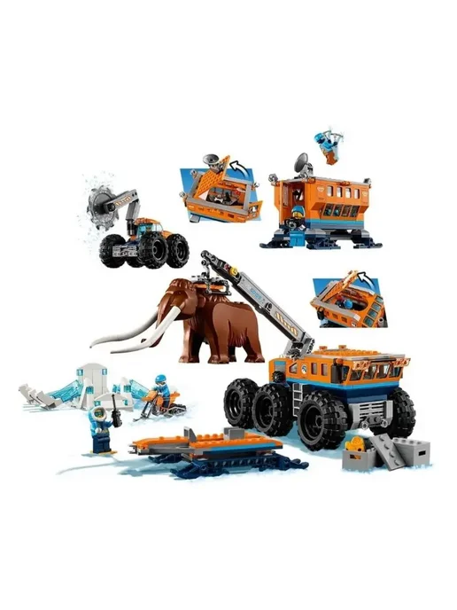 LEGO Конструктор Арктическая база 804д 10997, вариант, фото 7