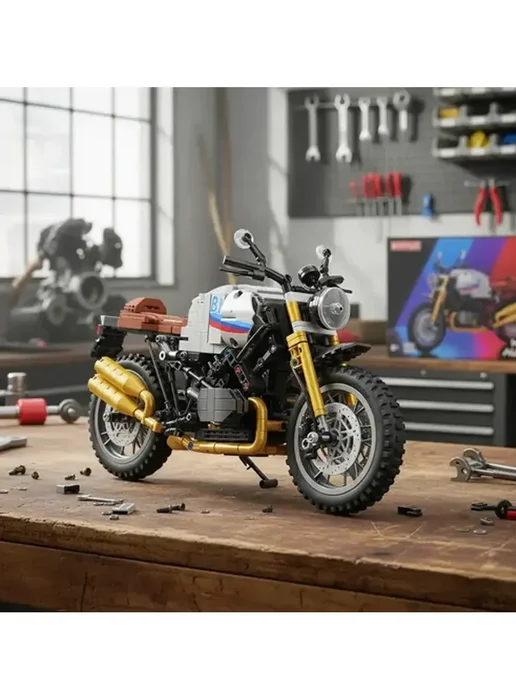 LEGO Конструктор - Мотоцикл BMW 790 деталей, вариант, фото 2