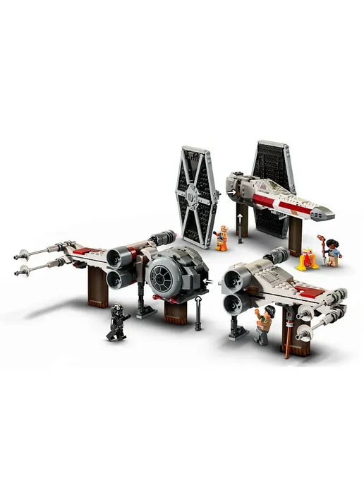LEGO Конструктор Star Wars Микс истребителей TIE и X-Wing X4601, вариант, фото 4