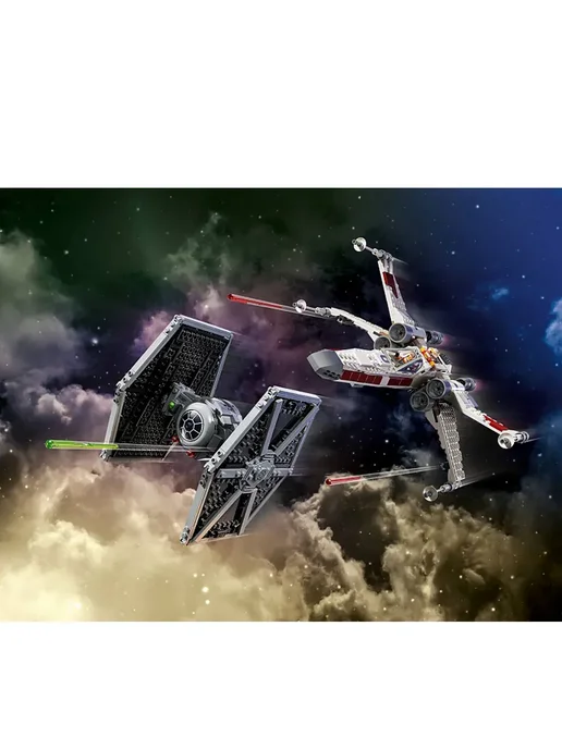 LEGO Конструктор Star Wars Микс истребителей TIE и X-Wing X4601, вариант, фото 6