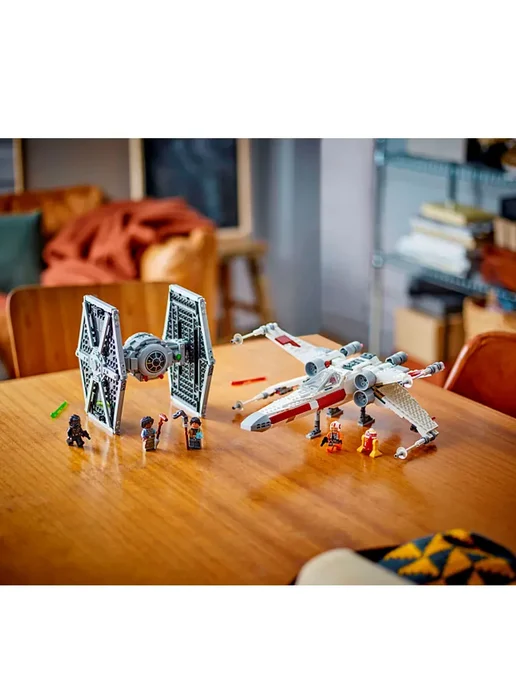 LEGO Конструктор Star Wars Микс истребителей TIE и X-Wing X4601, вариант, фото 7