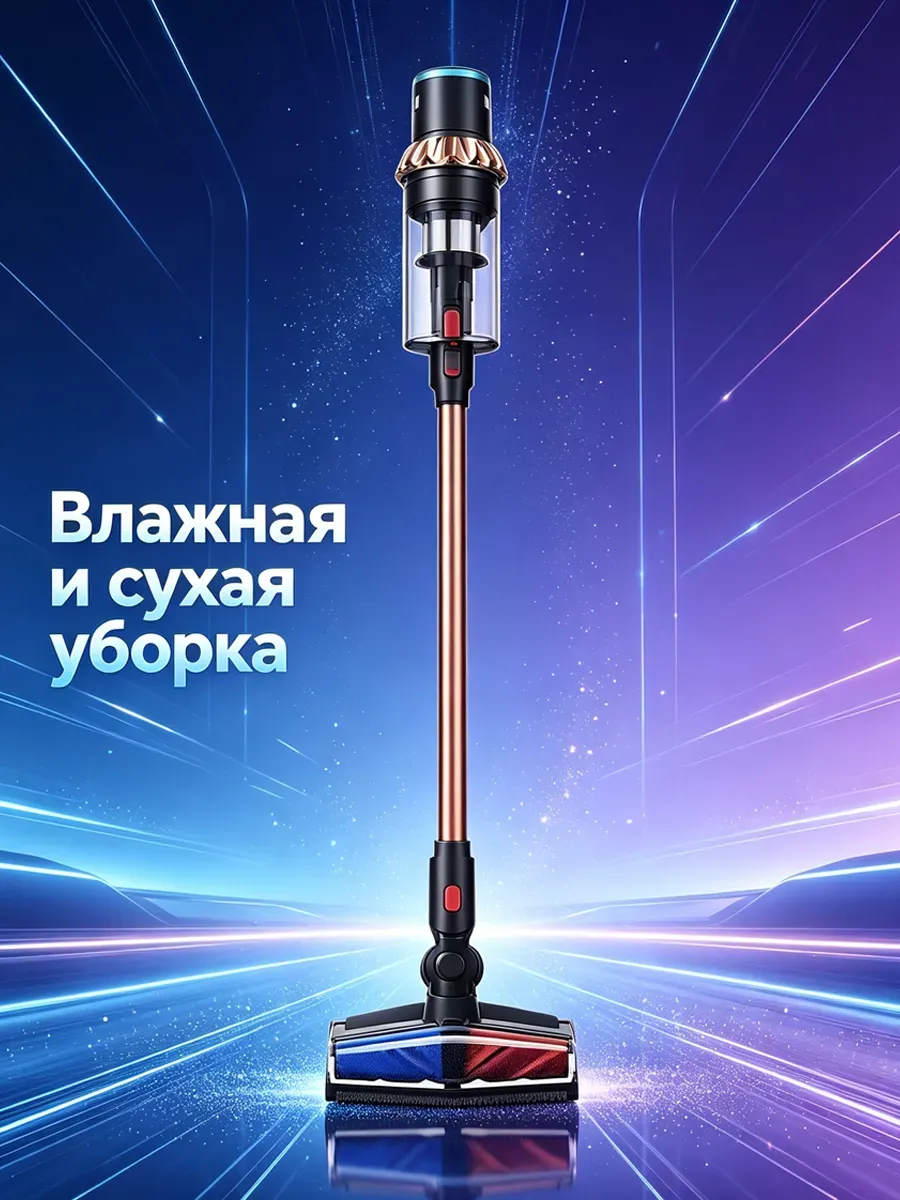 Пылесос Dyson 16S MAX, цвет золото