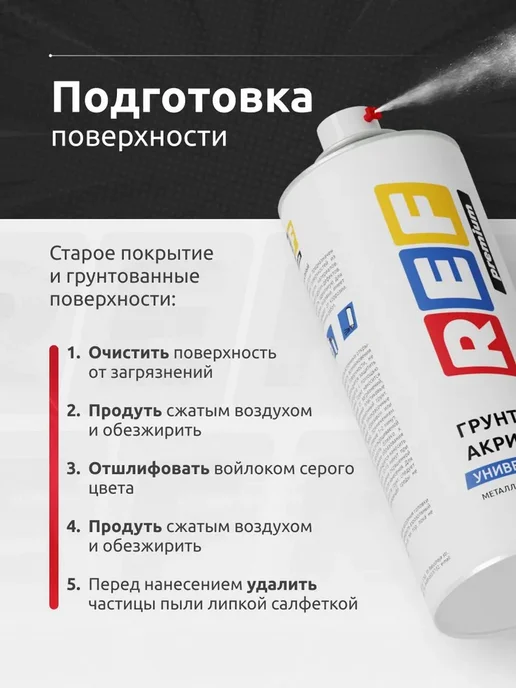 Грунтовка для автомобиля акриловая 1К черная 520 мл, 520 мл, фото 6