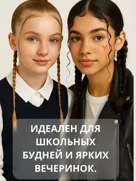Лунерис2705 Стик воск для волос гель для причесок укладок детский, белый, фото 8