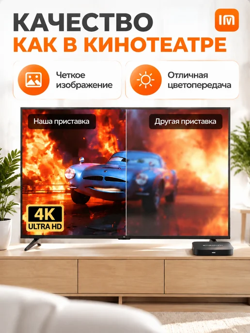 Приставка Xiaoim TV Box S смарт для телевизора, вариант, фото 6