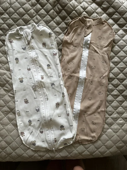 AllBaby Пеленка на молнии, белый