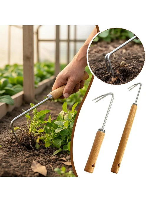 Садовый инструмент для прополки и - Short grass hook 1pcs, 1 шт