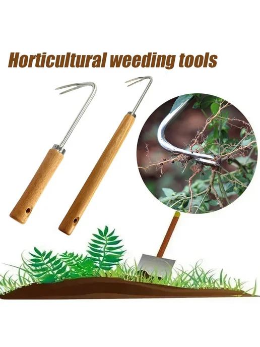 Садовый инструмент для прополки и - Short grass hook 1pcs, 1 шт, фото 3