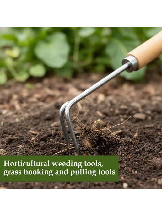 Садовый инструмент для прополки и - Short grass hook 1pcs, 1 шт, фото 6