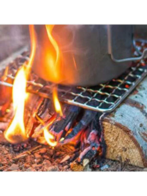 Сетка для гриля Camping Grill - антипригарная, квадрат, вариант, фото 5