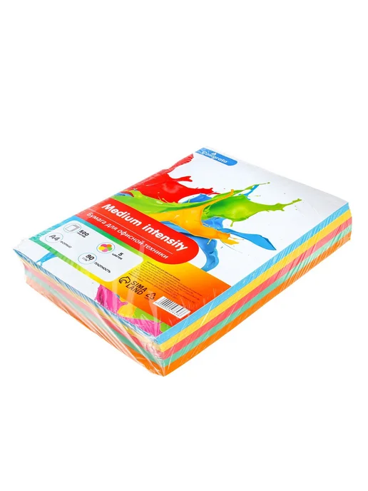 Бумага Calligrata Цветная A4, 80 г/м², 500 листов, 1 пачка