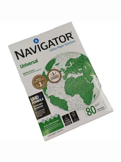 Бумага Navigator Universal A4, 80 г/м², 500 листов, 1 пачка, фото 4