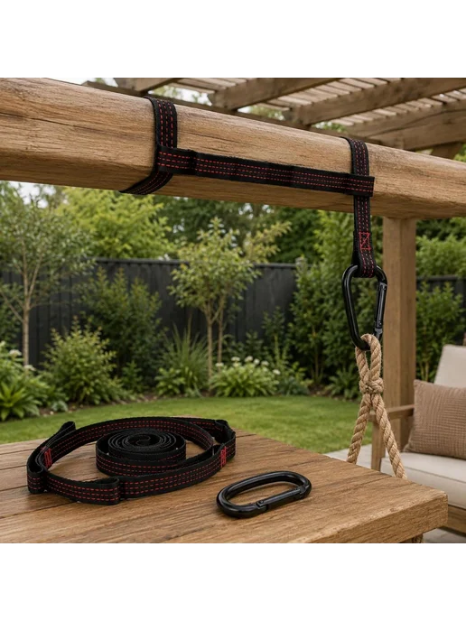 Регулируемый ремень для крепления гамака, вариант, фото 2