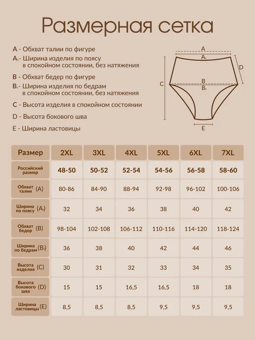 Bella veza Трусы с высокой талией набор хлопок, красный, фото 4