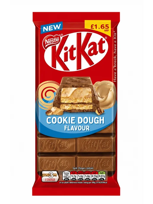 Kitkat Шоколад молочный с начинкой Kit Kat Cookie dough flavour, вариант, фото 2