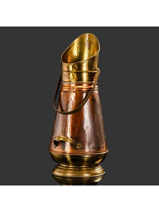 Однажды Зольник для камина (ёмкость для угля) с рельефным, вариант, фото 2