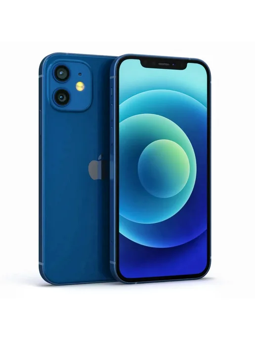 Смартфон Apple iPhone 12 256 ГБ (восстановленный), синий, фото 4