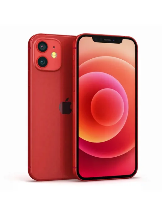 Смартфон Apple iPhone 12 256 ГБ (восстановленный), красный, фото 4