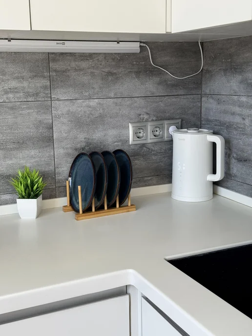 DecorPanini Держатель подставка для разделочных досок и посуды, бежевый, фото 7