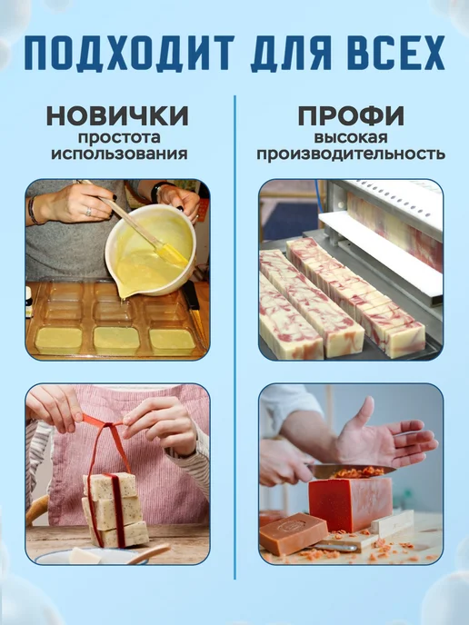 Мыльная основа "DA Soap Crystal" для мыловарения прозрачная, прозрачный, фото 7