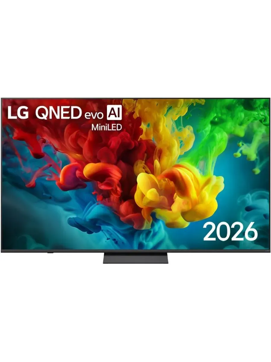 LG Телевизор 75" 75QNED83B6A.ARUG, черный