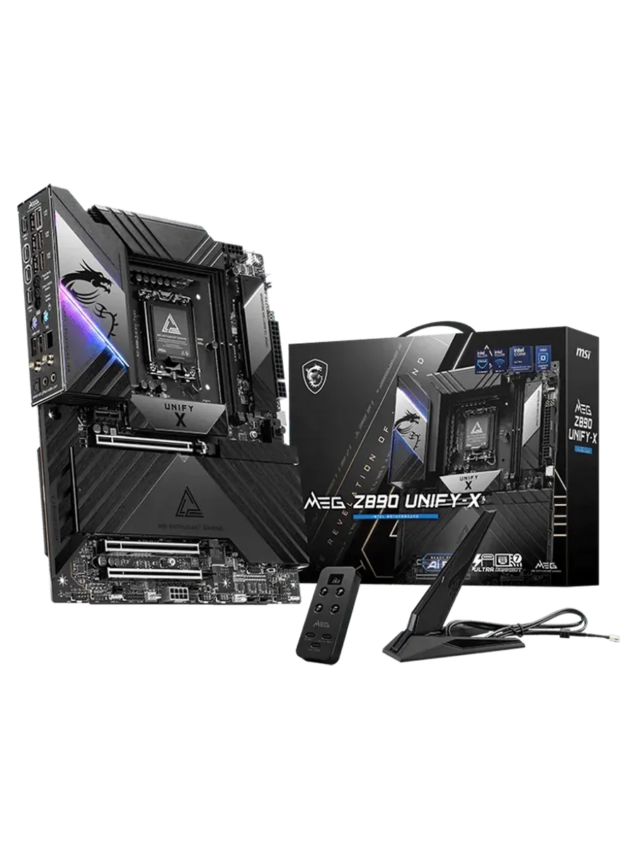 Материнская плата MEG Z890 UNIFY-X LGA1851 Intel Z890 ATX RT MSI 1469572778 купить за 56 931 ₽ в интернет‑магазине Wildberries