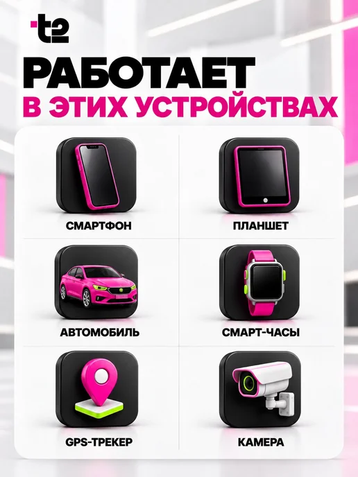 Сим карта Т2 безлимит с балансом, вариант, фото 4