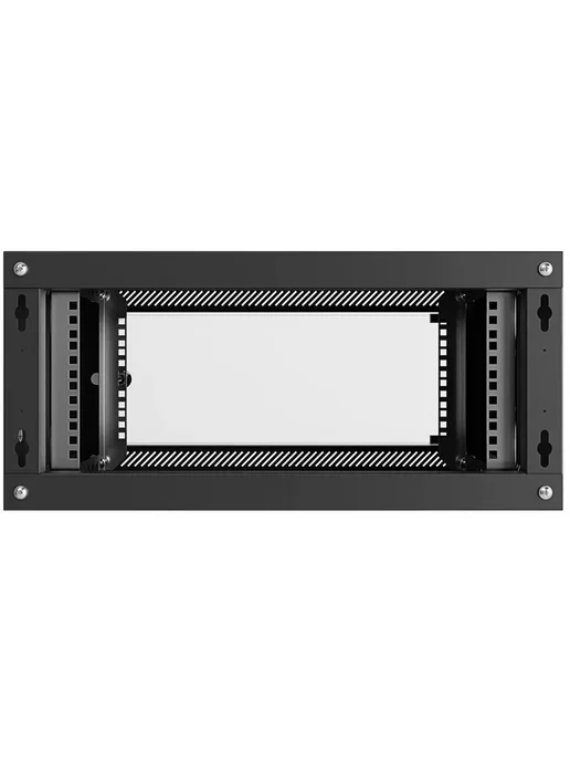 Шкаф телекоммуникационный настенный 19" 4U 550x450 черный, 550x450, черный, фото 4