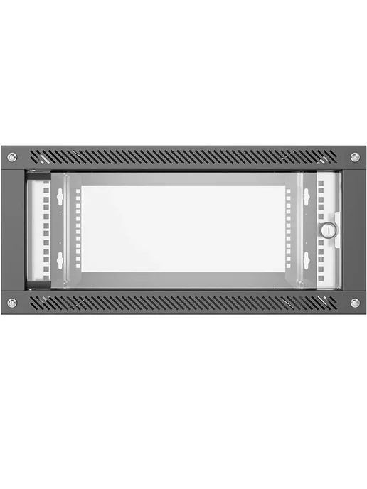 Шкаф телекоммуникационный настенный 19" 4U 550x450 черный, 550x450, черный, фото 5