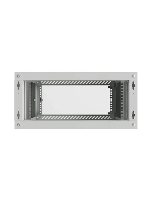 Шкаф телекоммуникационный настенный 19" 4U 550x450 черный, 550x450, серый, фото 3