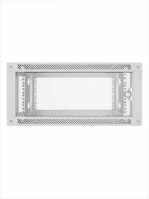 Шкаф телекоммуникационный настенный 19" 4U 550x450 черный, 550x450, серый, фото 5