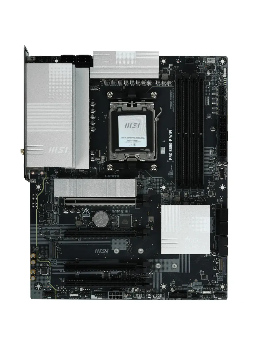 Материнская плата PRO B850-P WIFI AM5 4xDDR5 для ПК MSI 1471081628 купить за 24 900 ₽ в интернет‑магазине Wildberries