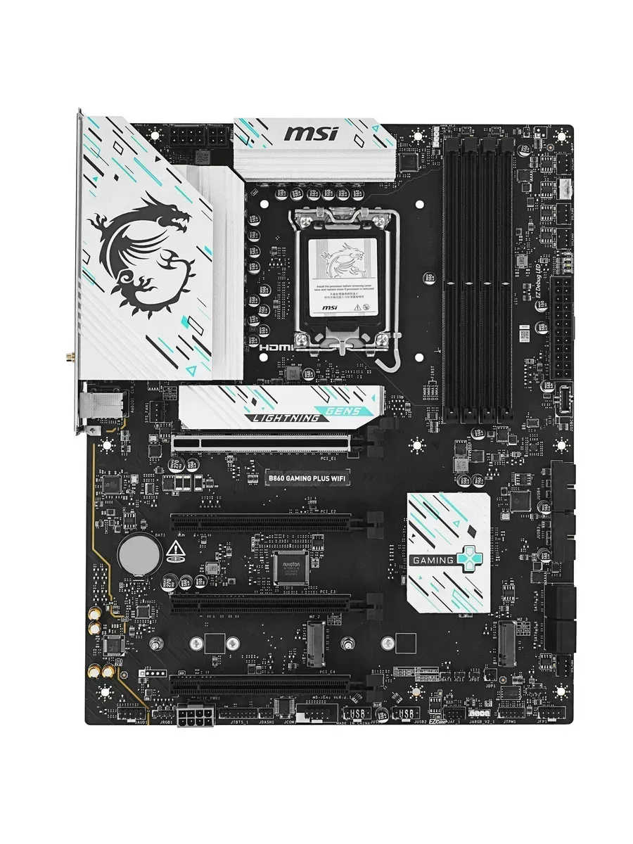 MSI Материнская плата B860 GAMING PLUS WIFI LGA1851 4xDDR5