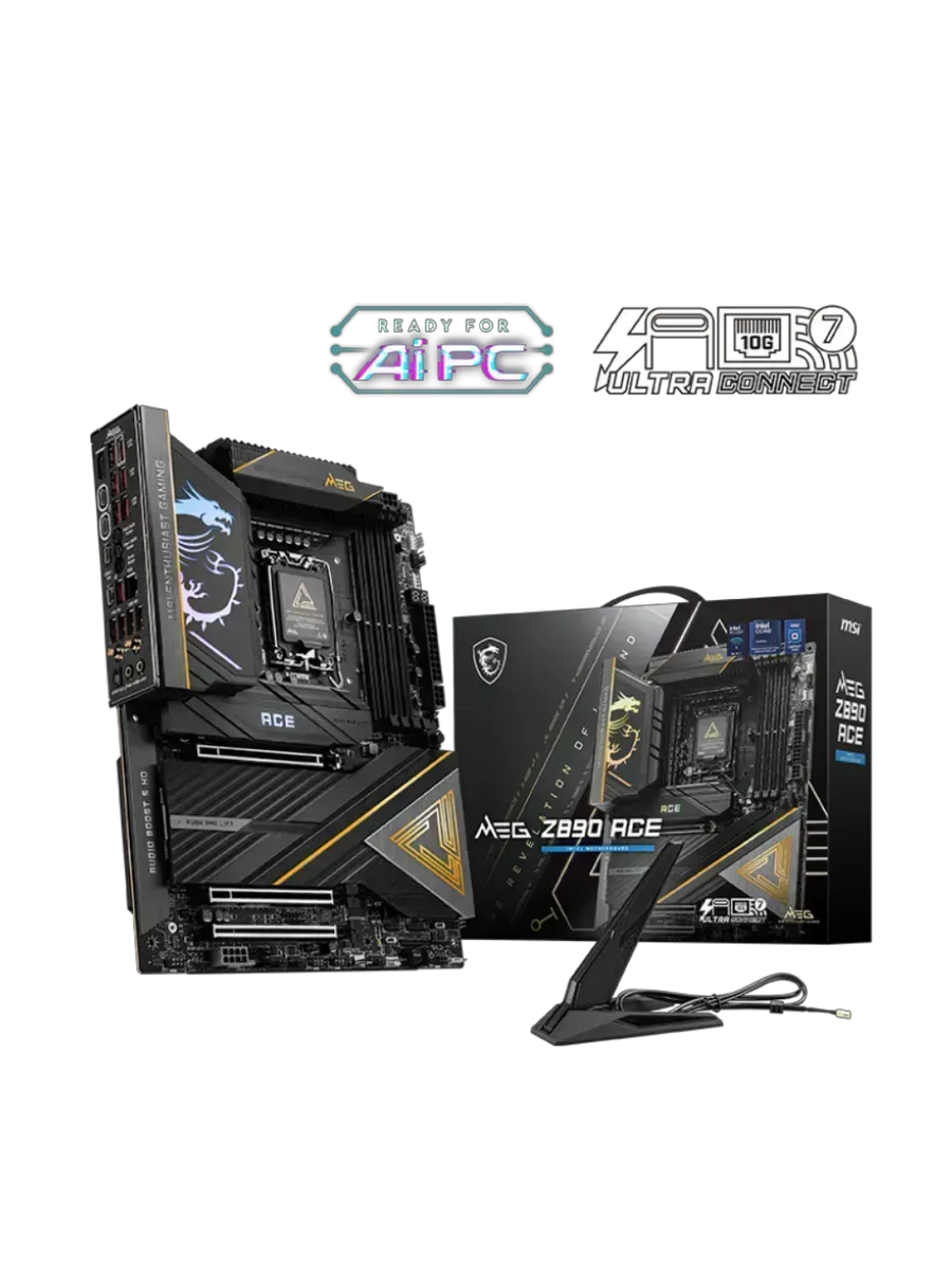 Материнская плата MEG Z890 ACE LGA1851 4xDDR5 для ПК MSI 1471082890 купить за 79 199 ₽ в интернет‑магазине Wildberries