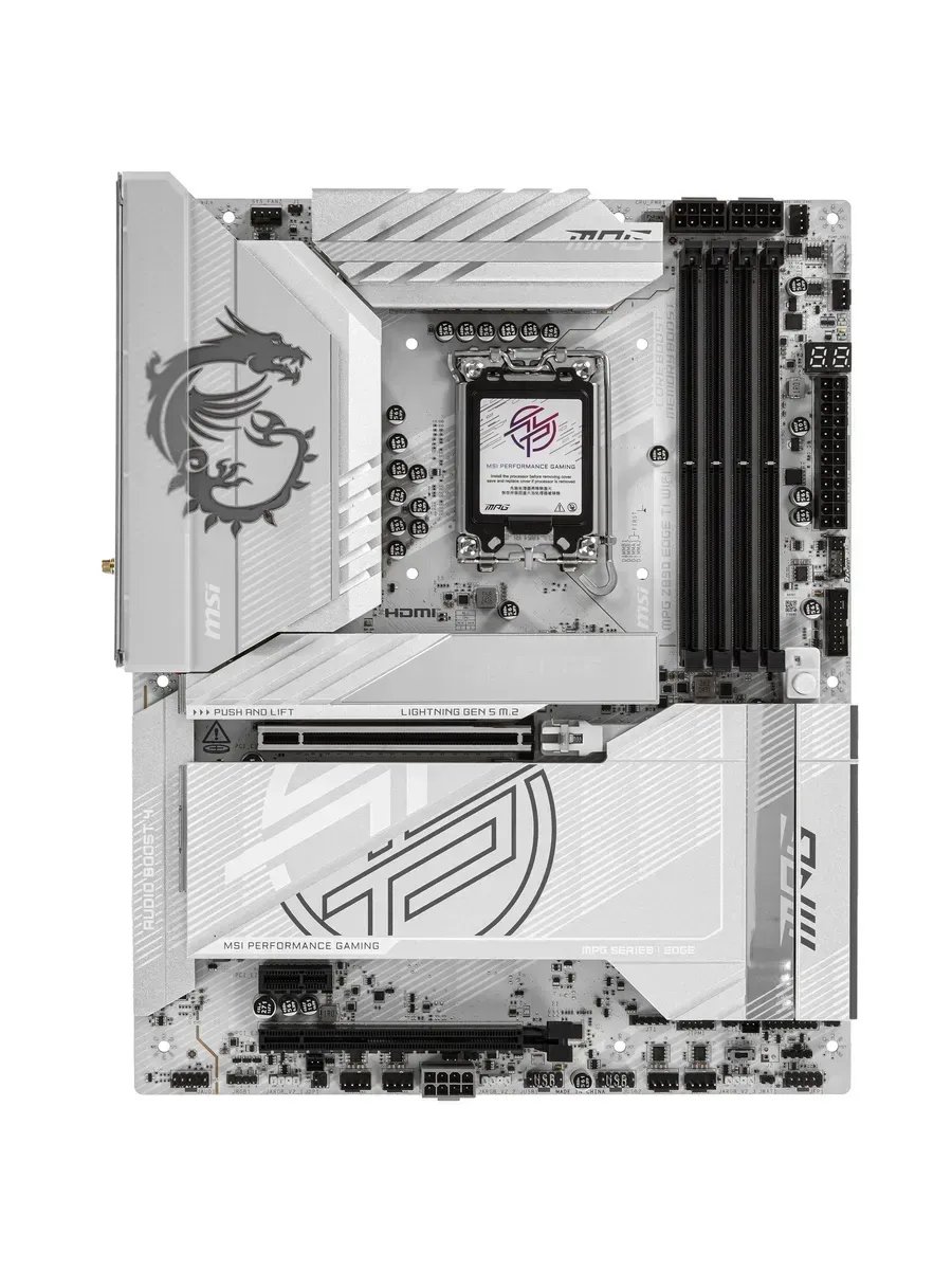 MSI Материнская плата MPG Z890 EDGE TI WIFI LGA1851 4xDDR5