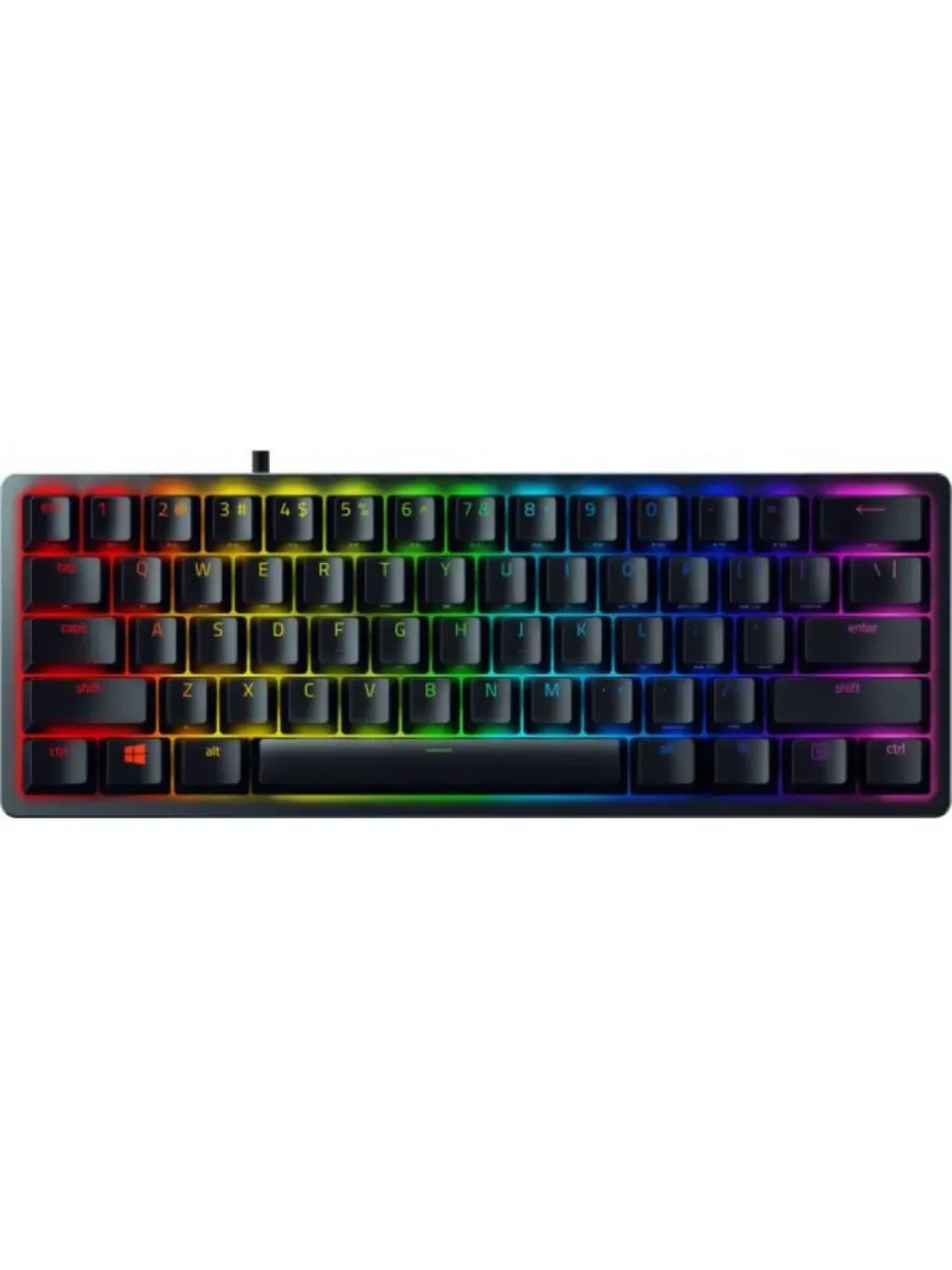 Razer Клавиатура проводная Huntsman Mini компактная для ПК