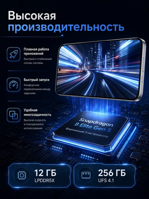 Смартфон Xiaomi 17 12/512 ГБ, белый, фото 5