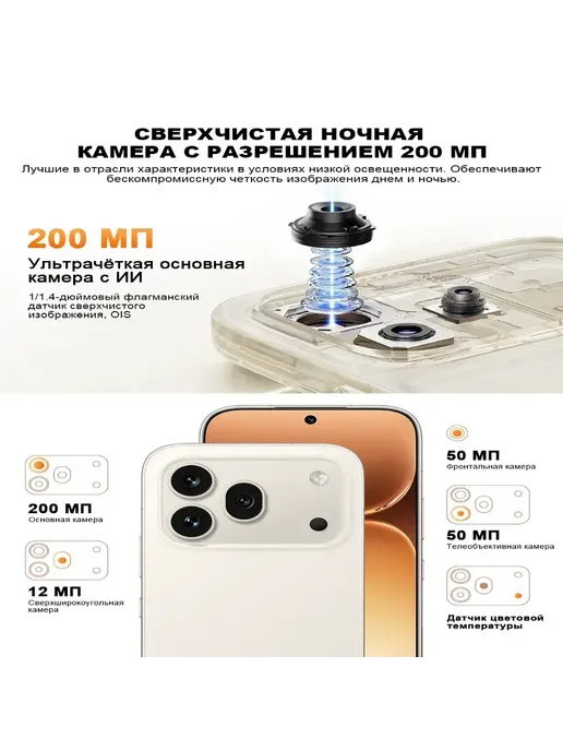 Смартфон YFQTXLW Honop 600 Pro 12/512 ГБ, черный, фото 6