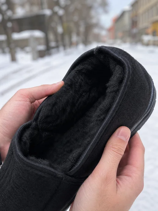 ADANIKA Валенки мужские зимние дедуши на подошве, вариант, фото 2