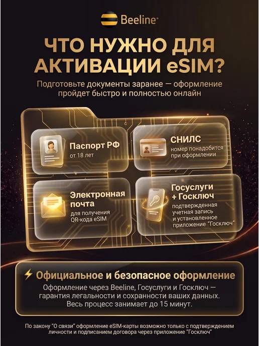 билайн Сим карта c красивым номером и безлимитным интернетом, вариант, фото 8