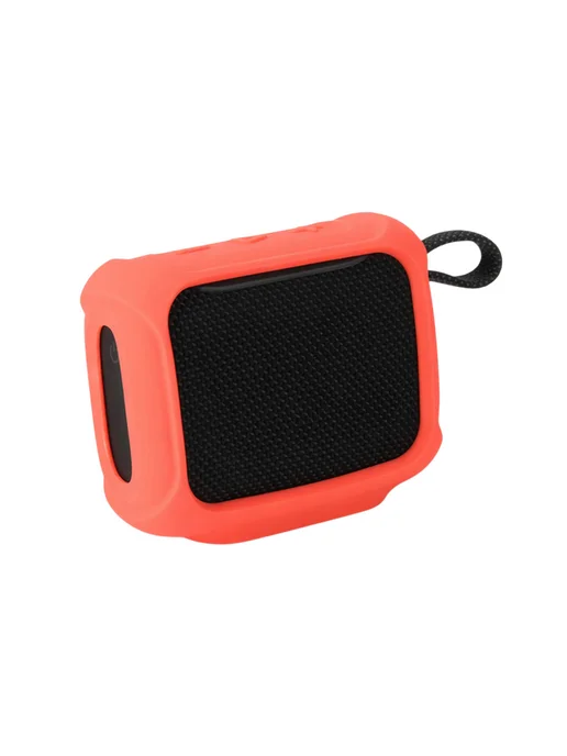 Чехол силиконовый для JBL GO5, красный, красный, фото 3