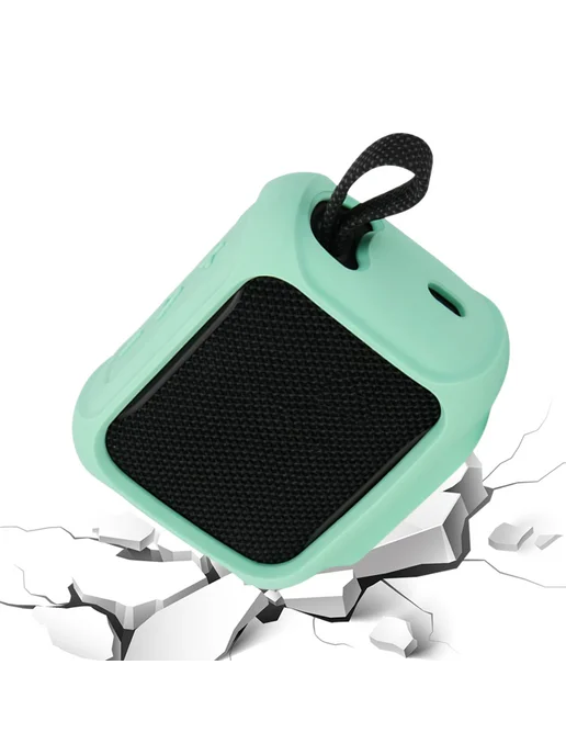 Для JBL GO5 силикон чехол тёмно-зелёный, зеленый, фото 2