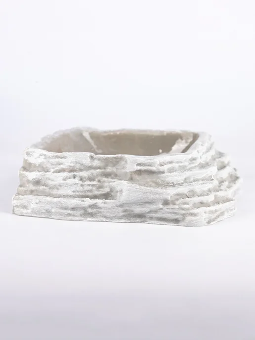 VirtoPlast Кормушка - поилка - купалка для рептилий гекконов большая, серый, фото 7