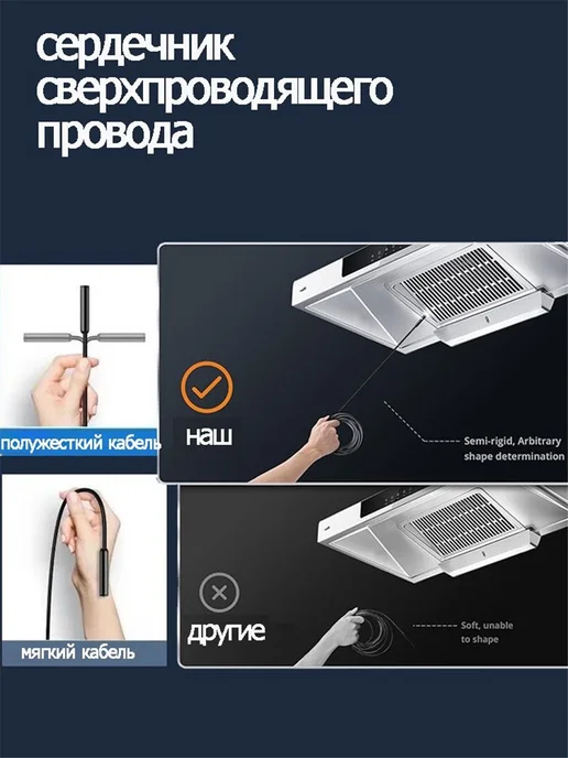 Водонепроницаемая камера с двумя объективами для ремонта, черный, фото 7