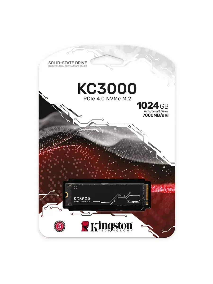 SSD накопитель SKC3000S 1024G 1024 ГБ M.2 NVMe для ПК Kingston 1476957145 купить за 32 560 ₽ в интернет‑магазине Wildberries