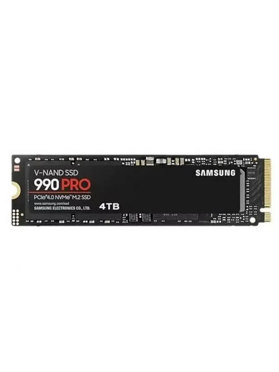 Samsung SSD накопитель 990 PRO M.2 4000Gb PCIe для компьютера